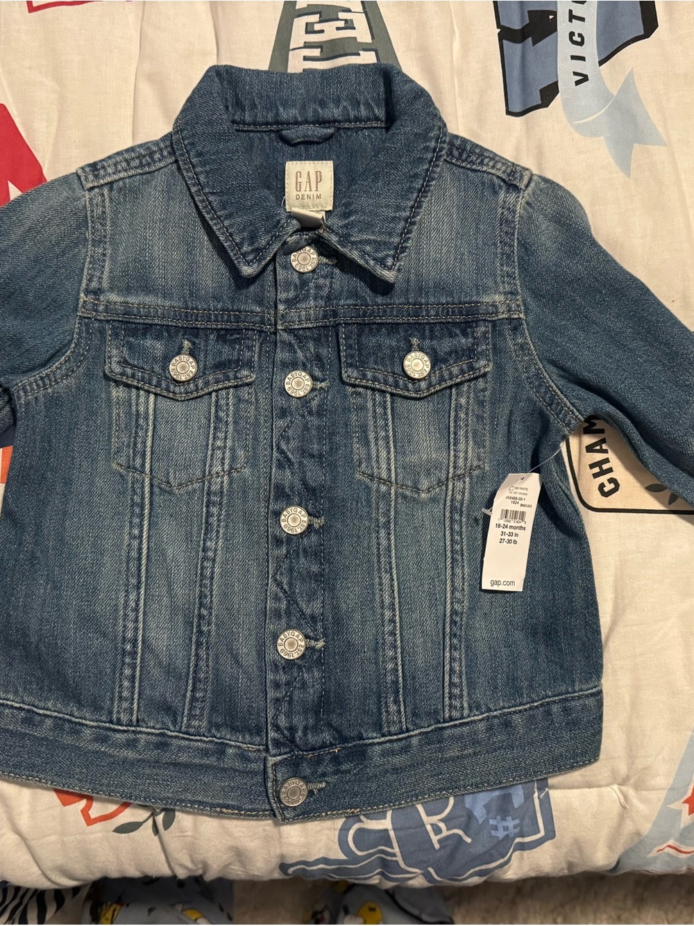 GAP Baby Blue Denim Jacket
